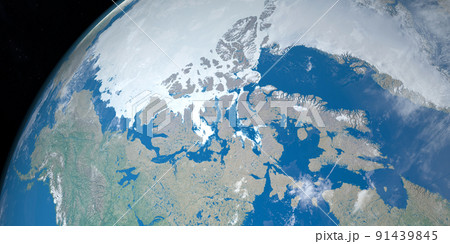 Northwest Passage in planet earth from outer space Northwest Passage in planet earth from outer space 91439845