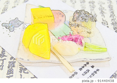 書写会 休憩 お茶タイム2 91440438