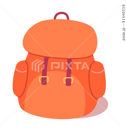 Orange best sale backpack kid