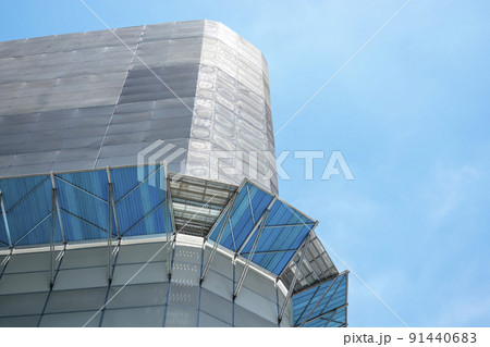 ビルの建設現場 91440683