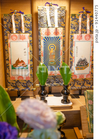 冠婚葬祭 仏壇のイメージ素材 冠婚葬祭 仏壇のイメージ素材 91440775