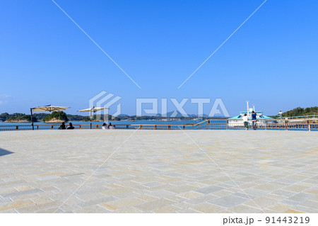 天草の観光名所「天草パールガーデン広場から観る風景」 天草の観光名所「天草パールガーデン広場から観る風景」 91443219