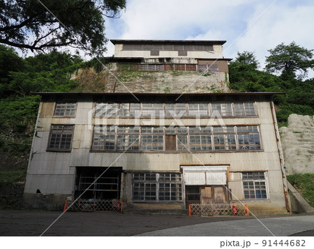 佐渡ヶ島　旧佐渡鉱山採鉱施設　高任粗砕場 91444682