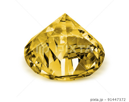 diamond Yellow on white background diamond Yellow on white background 91447372