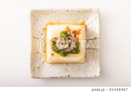 オクラの冷奴 91448467