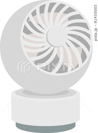 イラスト素材: サーキユレーター　扇風機　ベクター 91450005
