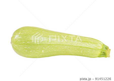 Zucchini isolated on a white background. Useful product, vegetable. Zucchini isolated on a white background. Useful product, vegetable. 91451226