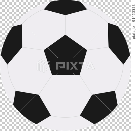 Illustration material soccer ball vector 91453538