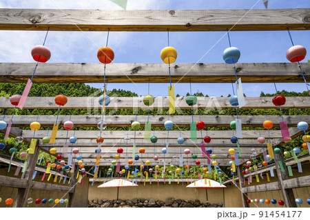 一乗谷朝倉氏遺跡　和傘スカイ 91454177