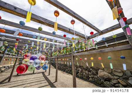 一乗谷朝倉氏遺跡　和傘スカイ 91454178