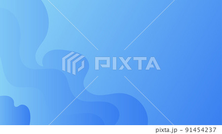 Abstract blue background and curve shape, background with copy space for design, vector. 91454237