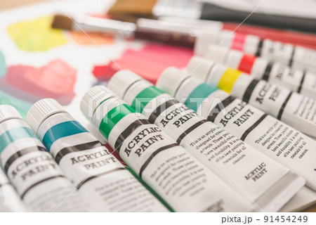 アクリル絵の具 91454249