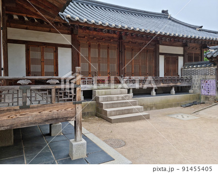 公園 伝統 韓国 91455405