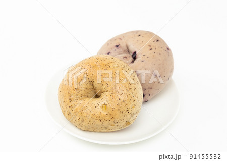 ベーグルパン　白バック 91455532