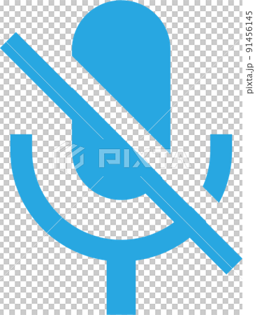 Mute icon illustration - Stock Illustration [91456145] - PIXTA
