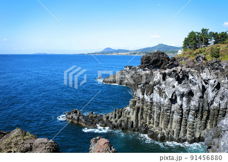 済州島 夏 海 91456880