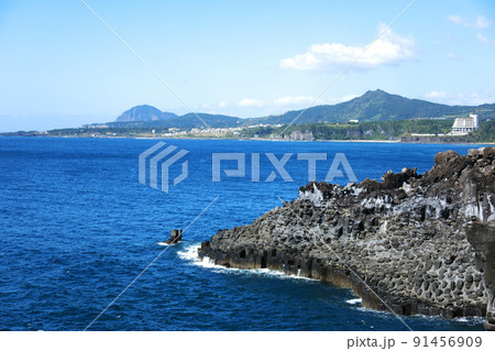 済州島 夏 海 91456909