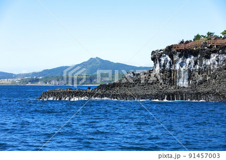 済州島 夏 海 91457003