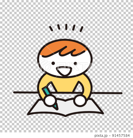 關於兒童學習的插圖集 91457584