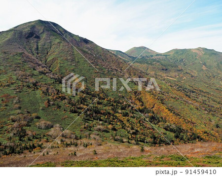 秋の雛岳からの眺め 秋の雛岳からの眺め 91459410