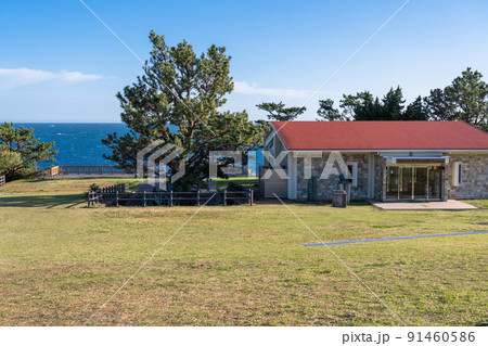 《和歌山県》潮岬 望楼の芝・本州最南端 91460586