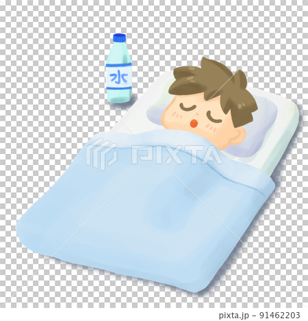 A person who puts water at the bedside A person who puts water at the bedside 91462203