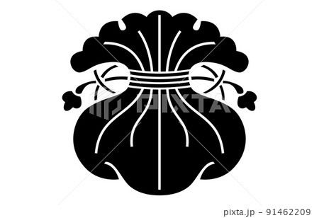 日本の家紋袋 日本の家紋袋 91462209