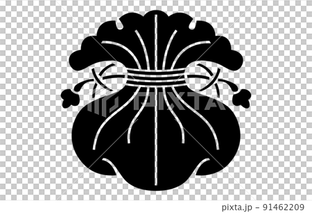 日本の家紋袋 日本の家紋袋 91462209