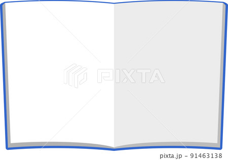 無地のノートのイラスト 無地のノートのイラスト 91463138