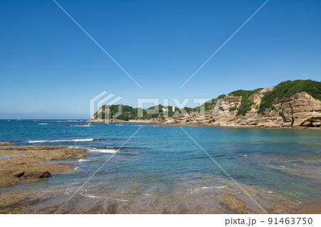 小目津崎(目津崎方面を望む)【和歌山県日高郡みなべ町】 91463750