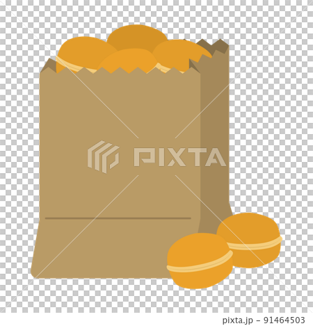 ベビーカステラのイラスト 91464503
