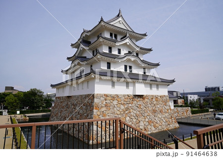 兵庫　尼崎市　尼崎城（西側から、初夏） 91464638