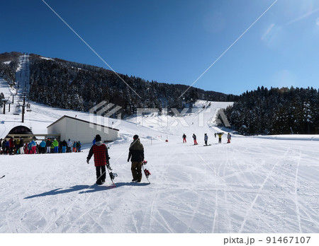 福井県勝山市のスキーリゾート 福井県勝山市のスキーリゾート 91467107