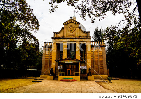 Teklehaimanot Church, jugol , Harar, Ethiopia 91469879