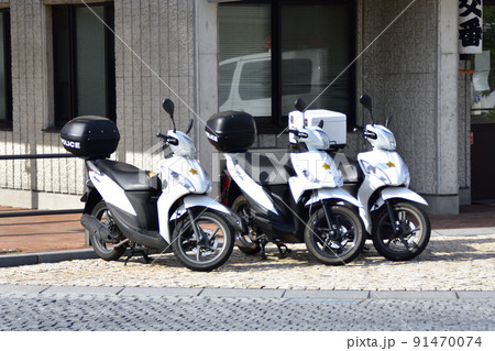 警察バイク 91470074