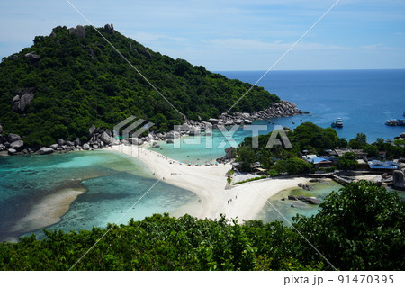 ナンユアン島のビュースポット 91470395