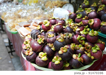 サムイ島のマンゴスチン 91470396
