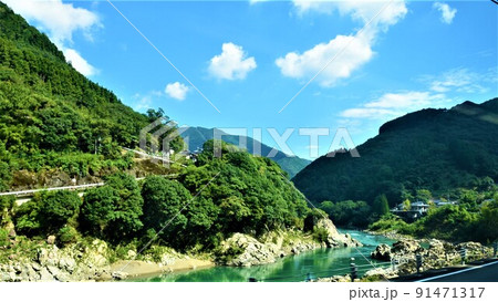 球磨川の風景 球磨川の風景 91471317