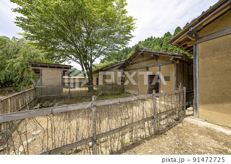 一乗谷朝倉氏遺跡 復原町並 一乗谷朝倉氏遺跡 復原町並 91472725