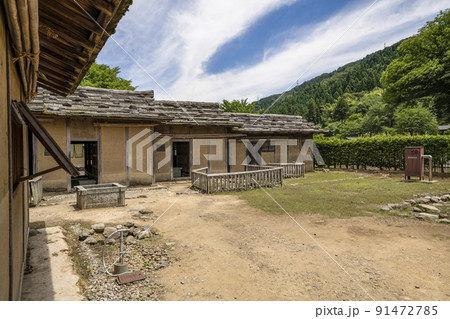 一乗谷朝倉氏遺跡 復原町並 一乗谷朝倉氏遺跡 復原町並 91472785