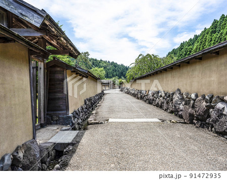 一乗谷朝倉氏遺跡　復原町並 91472935