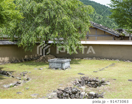 一乗谷朝倉氏遺跡 復原町並 一乗谷朝倉氏遺跡 復原町並 91473063