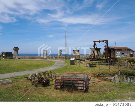 佐渡ヶ島　大間港 91473085