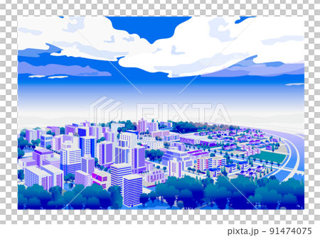 美しい街並みと暮らしの風景。人々が明るく暮らせる自然と住宅が溶け込む街づくり。 美しい街並みと暮らしの風景。人々が明るく暮らせる自然と住宅が溶け込む街づくり。 91474075