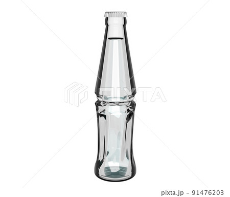 Realistic clear white glass bottle with transparent drink. 330 ml volume mockup for beer, lemonade, soda, cider, tonic or other liquid products. 3d high quality isolated render Realistic clear white glass bottle with transparent drink. 330 ml volume mockup for beer, lemonade, soda, cider, tonic or other liquid products. 3d high quality isolated render 91476203