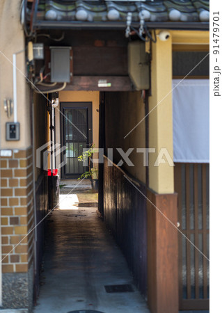 京都のうなぎの寝所　通路 91479701