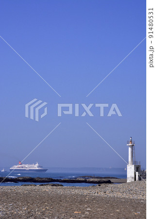 茨城県大洗海岸　神磯周辺 91480531