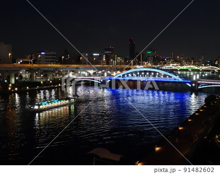 浅草から見る夜景 91482602
