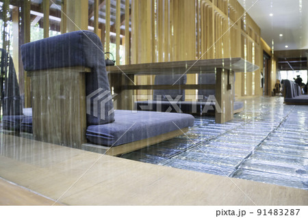 Interior design minimal style coffee shop Interior design minimal style coffee shop 91483287