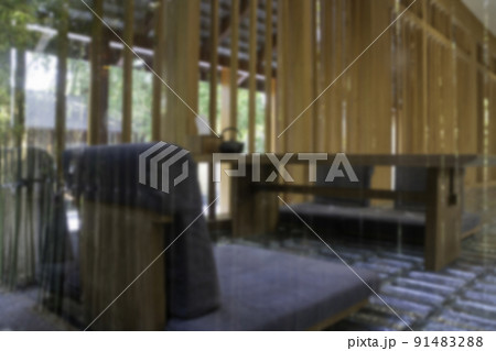 Interior design minimal style coffee shop 91483288